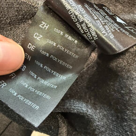 Kuhl Men's Akkomplice Base Layer Set Leggings + Long Sleeve Top Charcoal Gray - Picture 10 of 16